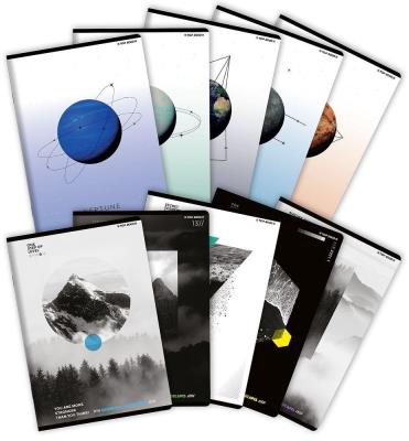 Opakowanie Zeszyt A5/60K linia Geo/Planet (10szt)