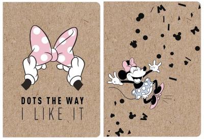 Opakowanie Zeszyt A5/60K linia Kraft Liner Minnie (5szt)