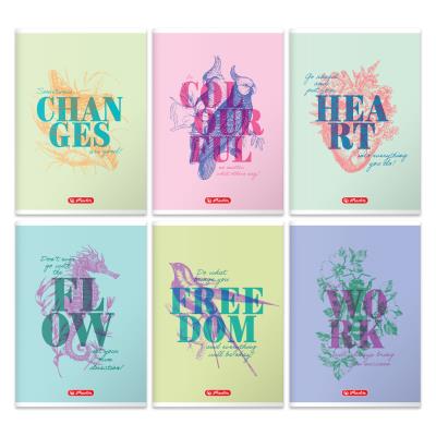 Opakowanie ZESZYT A5 80 KR NATURE MOTIVATION pakiet 5 szt.