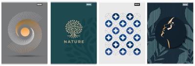 Opakowanie Zeszyt A5/80K kratka Calm (5szt)