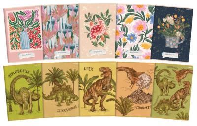 Zeszyt A5/80K kratka Dino/Spring (5szt). Wydawca: Top 2000. SmakLiter.pl Opakowanie Zeszyt A5/80K kratka Dino/Spring (5szt)