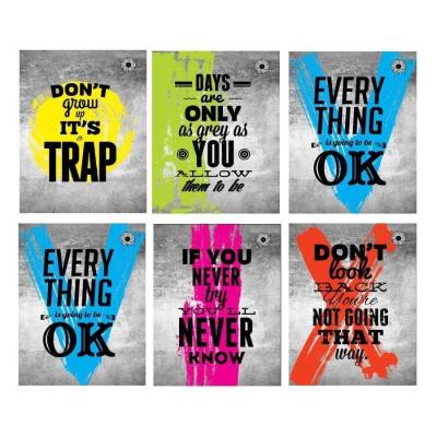 Opakowanie Zeszyt A5/80K kratka Grey Boards (10szt)