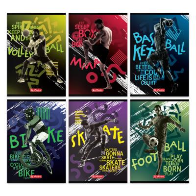 Opakowanie Zeszyt A5 80k kratka sport pakiet 5 szt.