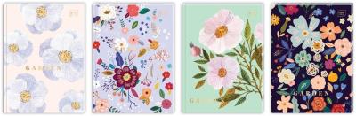 Zeszyt A5/96K kratka HS Garden (5szt). Wydawca: INTERDRUK. SmakLiter.pl Opakowanie Zeszyt A5/96K kratka HS Garden (5szt)