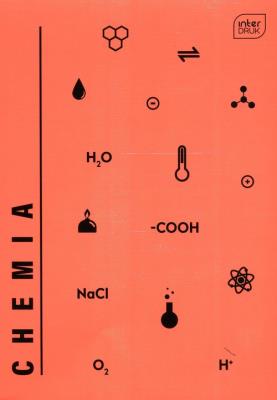Opakowanie Zeszyt A5 Chemia w kratkę 60 kartek 10 sztuk