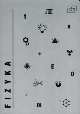Opakowanie Zeszyt A5 Fizyka w kratkę 60 kartek 10 sztuk