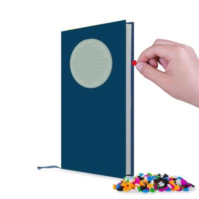 Opakowanie Zeszyt A5 w linie niebieski, panel świecący...