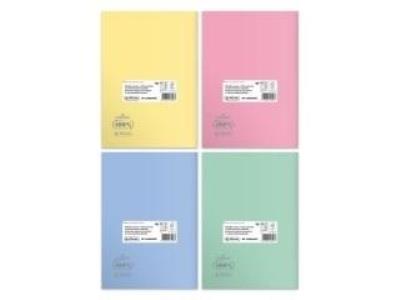 Opakowanie ZESZYT B5 60 KR ECO PP PASTEL COLORS FSC pakiet 5 szt.