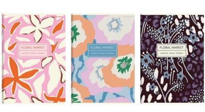 Zeszyt B5/80K kratka Floradelic (5szt) TOP2000. Wydawca: Top 2000. SmakLiter.pl Opakowanie Zeszyt B5/80K kratka Floradelic (5szt) TOP2000