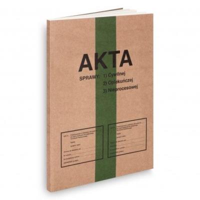 Opakowanie Zeszyt B5 Akta sprawy cywilnej