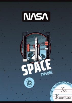 Opakowanie Zeszyt do nauki pisania A4 32k. 3-linia kolorowa ST.RIGHT mix. chłopięcy pakiet 15 szt.