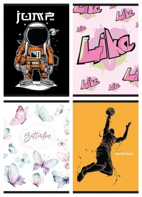 Opakowanie Zeszyt GIMBOO A5 w linie 32 kartki mix