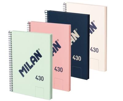 Opakowanie Zeszyt na spirali A5/80K 1918 mix (4szt) MILAN