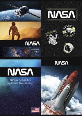 Zeszyt okł.lamin A5 32k linia 2kol SPACE. Wydawca: St. Majewski. SmakLiter.pl Opakowanie Zeszyt okł.lamin A5 32k linia 2kol SPACE