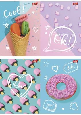 Opakowanie Zeszyt okładka laminowana A5 60k. krata