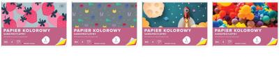 Opakowanie Zeszyt papierów kolor samoprzylep. B4/8K (10szt)
