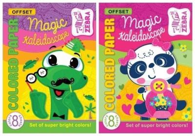 Opakowanie Zeszyt Papierów kolorowych A4/8K matowy