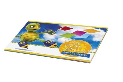 Opakowanie Zeszyt papierów kolorowych A4 samoprzylepny