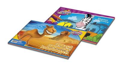 Opakowanie Zeszyt papierów kolorowych A4