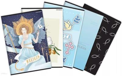 Opakowanie Zeszyt Religia A5/32K (10szt) kratka TOP2000