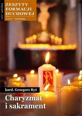 Okładka książki Zeszyty Formacji Duchowej nr 104 Charyzmat...