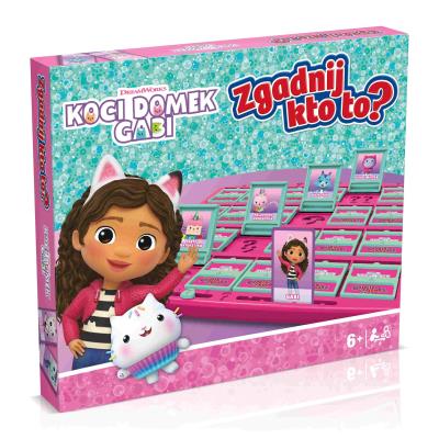 Zgadnij kto to? Koci Domek Gabi. Wydawca: Winning Moves. SmakLiter.pl Opakowanie Zgadnij kto to? Koci Domek Gabi