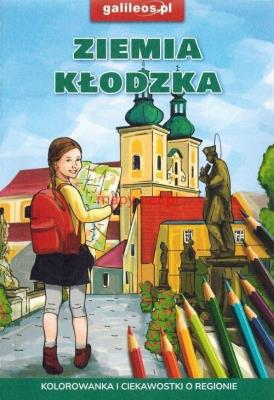 Ziemia Kłodzka. Kolorowanka. Autor: Opracowanie zbiorowe. SmakLiter.pl Okładka książki Ziemia Kłodzka. Kolorowanka