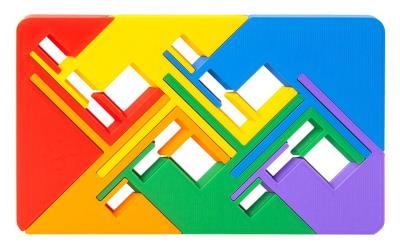 Opakowanie Zigguflat łamigłówka Recent Toys poziom 3/5