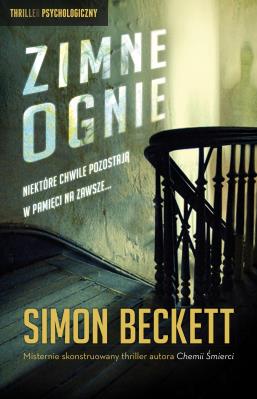 Zimne ognie. Autor: Beckett Simon. SmakLiter.pl Okładka książki Zimne ognie