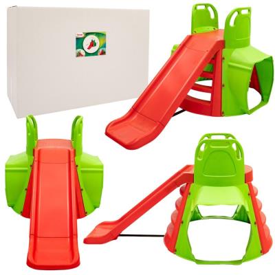 Opakowanie Zjeżdżalnia duża różowo-fioletowa 243cm