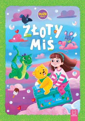 Okładka książki Złoty Miś. Duże litery (oprawa twarda)