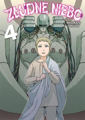 Złudne Niebo. Tom 4. Autor: Masakazu Ishiguro. SmakLiter.pl Okładka książki Złudne Niebo. Tom 4