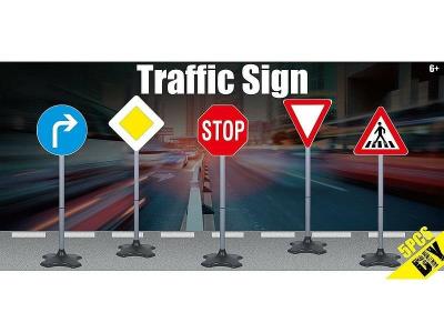 Znaki drogowe 5szt. Wydawca: ADAR. SmakLiter.pl Opakowanie Znaki drogowe 5szt