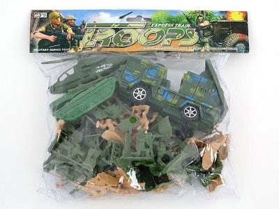 Opakowanie Żołnierzyki z pojazdami