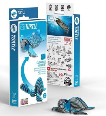 Opakowanie Żółwik Eugy. Eko Układanka 3D