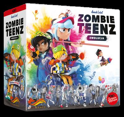 Zombie Teenz: Ewolucja Gra /Foxgames/. Autor: Lobet Annick. SmakLiter.pl Okładka książki Zombie Teenz: Ewolucja Gra /Foxgames/