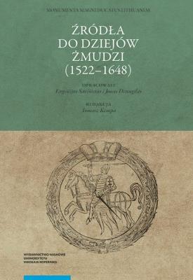 Opakowanie Źródła do dziejów Żmudzi (1522-1648)