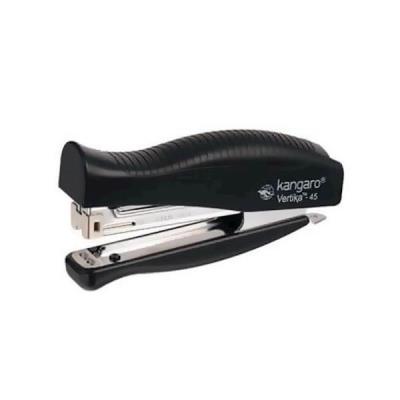 Zszywacz Vertica 45 czarny. Wydawca: Kangaro. SmakLiter.pl Opakowanie Zszywacz Vertica 45 czarny