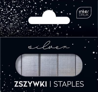 Opakowanie Zszywki 24/6 1000 szt. Silver