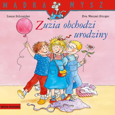 Okładka książki Zuzia obchodzi urodziny w.3