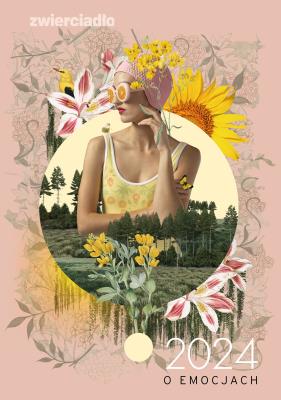 Okładka książki Zwierciadło 2024 o emocjach - uszkodzone