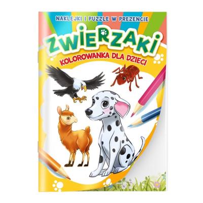 Opakowanie Zwierzaki. Kolorowanka