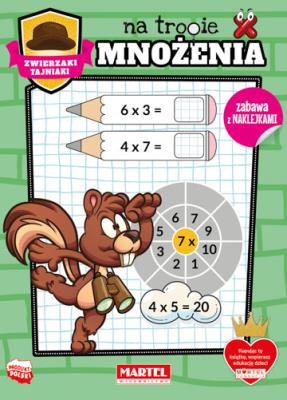 Zwierzaki tajniaki. Na tropie mnożenia... Autor: Katarzyna Salamon. SmakLiter.pl Okładka książki Zwierzaki tajniaki. Na tropie mnożenia..