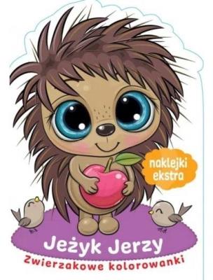 Zwierzakowe kolorowanki. Jeżyk Jerzy. Autor:   Praca zbiorowa. SmakLiter.pl Okładka książki Zwierzakowe kolorowanki. Jeżyk Jerzy