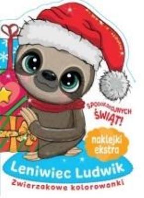 Zwierzakowe kolorowanki Leniwiec Ludwik. Autor:   Praca zbiorowa. SmakLiter.pl Okładka książki Zwierzakowe kolorowanki Leniwiec Ludwik