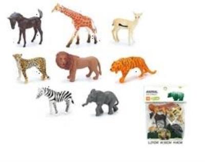 Opakowanie Zwierzątka 8szt Safari