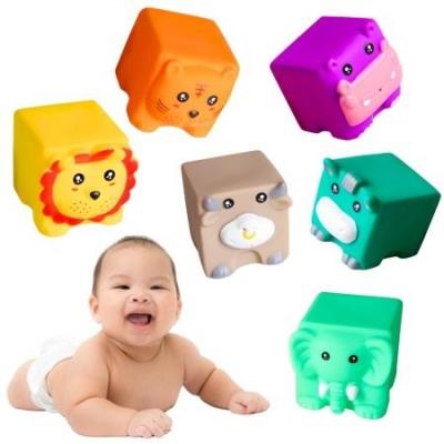 Opakowanie Zwierzątka gumowe silikonowe