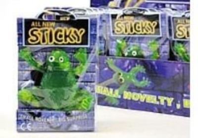 Opakowanie Zwierzątko żelowe żaba 7x9cm (48szt)