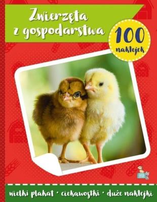 Okładka książki Zwierzęta z gospodarstwa z naklejkami