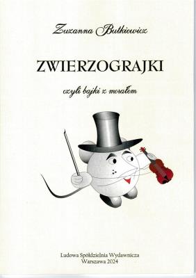 Zwierzograjeki - bajki z morałem dla najmłodszych. Autor: Zuzanna Butkiewicz. SmakLiter.pl Okładka książki Zwierzograjeki - bajki z morałem dla najmłodszych